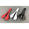 Hot selling!bicycle carbon saddle Super light weight 125g TOUPE leather saddle red/black/white ► Photo 3/6