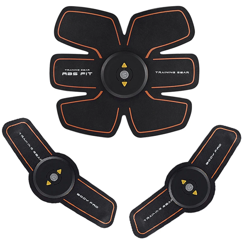 Rechargable Electric Pulse Treatment Muscle Stimulator EMS Stimulation Body Slimming Machine Abdominal Muscle Exerciser Training