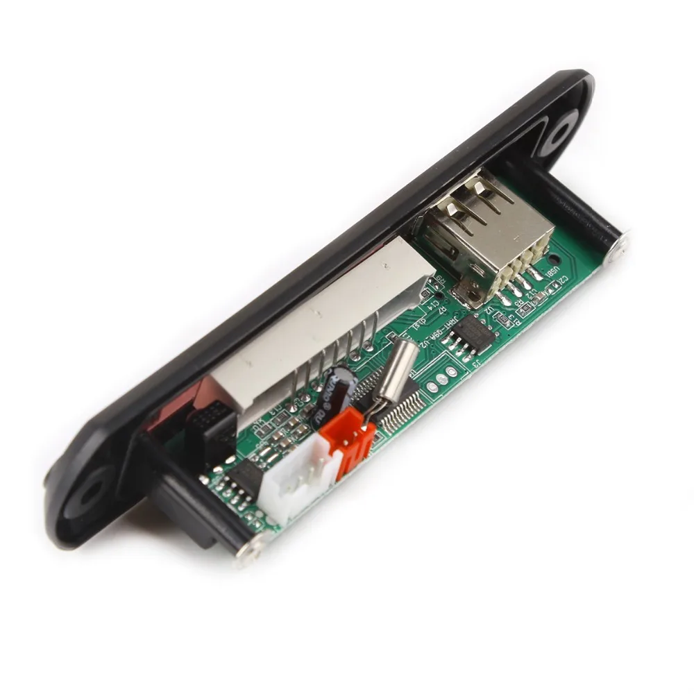 100 шт. DC 12 В Micro USB TF Радио MP3 декодер плата модуль 5 в FM аудио для автомобиля