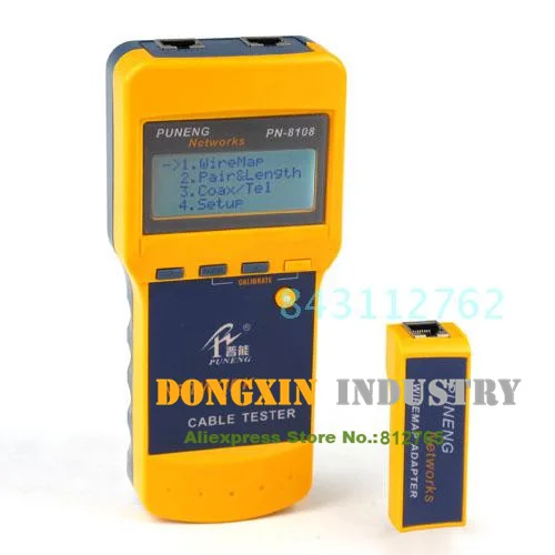 

Network Cable Tester Cable Wire Phone Network Toner Tracer Tester Tracker, Network Equipment PN-8108