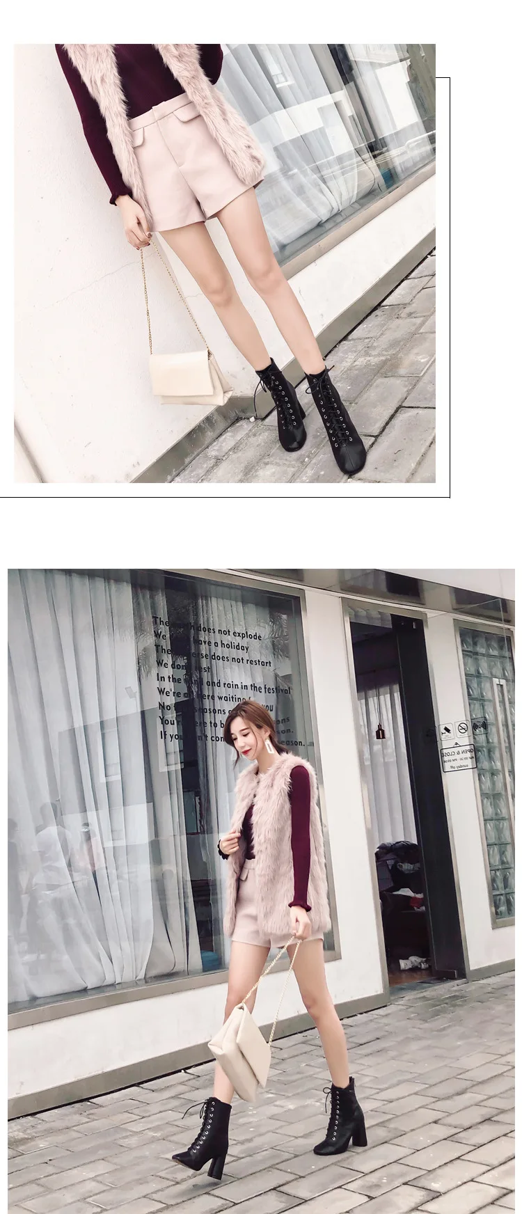 Европейский бренд; ботинки на шнуровке; зимние женские кожаные ботинки с квадратным носком; Botas; Ботинки Martin на Высоком толстом каблуке; Botas; ботинки в байкерском стиле в стиле панк