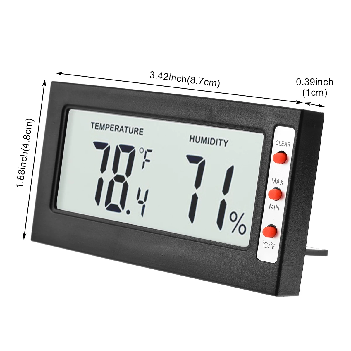 Wireless Digital Thermometer Hygrometer Temperature Control for Pet Reptile Lizard Lizard