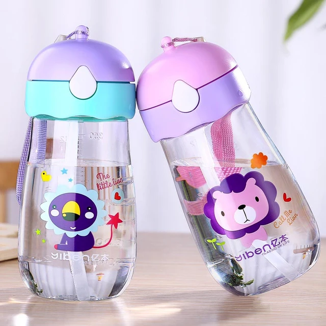 Silica Gel Baby Feeding Bottles Sippy Cup Toddler Newborn Infant Milk Water  Bottle with Handle Training Bottle Baby Drinking Cup