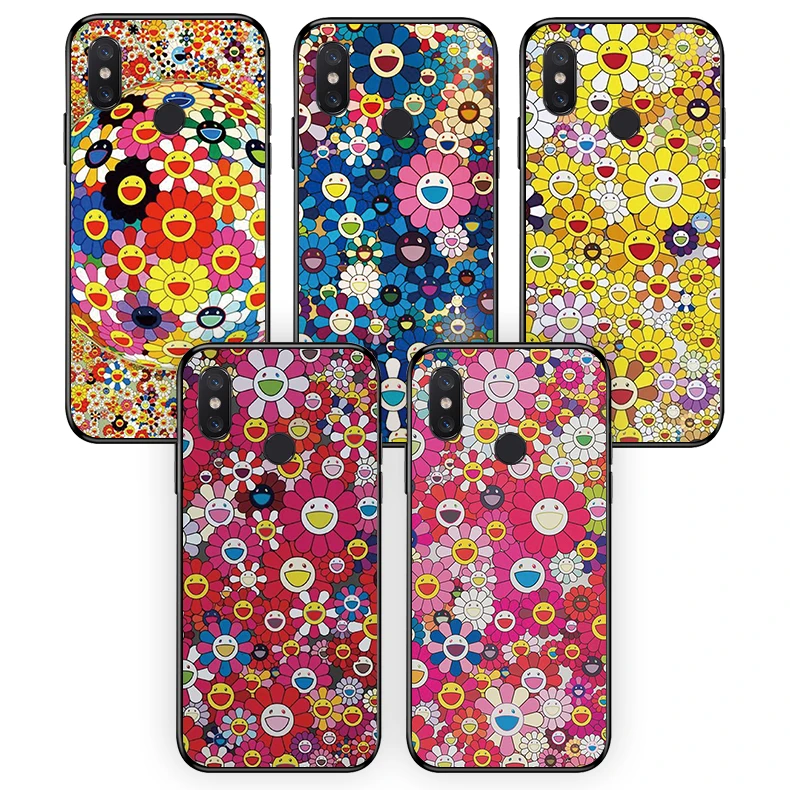 

Popular For Redmi Note7 5 5A 5Pro S2 Sun Flower Silicone TPU phone case cover For Xiaomi 5s 6 6X 8 9 8se lite Mix 2 3 S note3 Y1