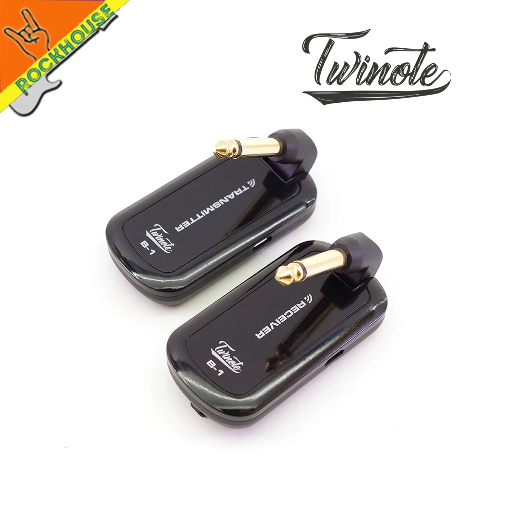 

NUX B-1 Wireless Guitar System 2.4GHz Rechargeable 4 Channels Wireless Audio Transmitter Receiver For All 1/4' Jack Instruments