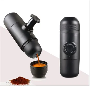 

Mini sport coffee machine/THE HAND-POWERED coffee maker , PORTABLE ESPRESSO MACHINE with high quality,powder VESION