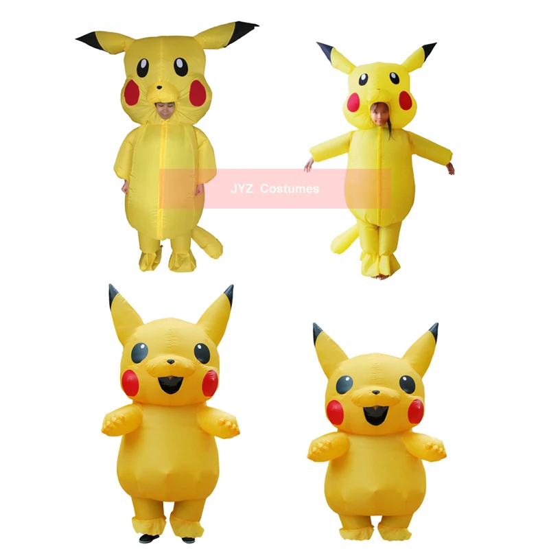 Buy Blow Up Pikachu Pokemon Cosplay Jumpsuit