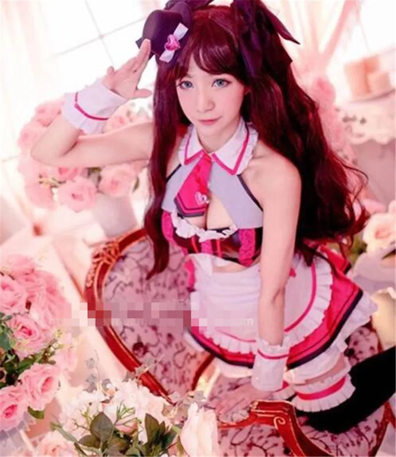 Костюм для косплея Tohsaka Rin из аниме Fate Grand Order платье шоколадной горничной пальто +