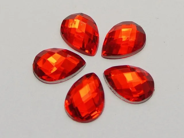 100pcs-No-Hole-Jewelry-Findings-diy-Decorative-Accessories-Mixed-Color13x18mmAcrylic-Flatback-Teardrop-Rhinestone (5)