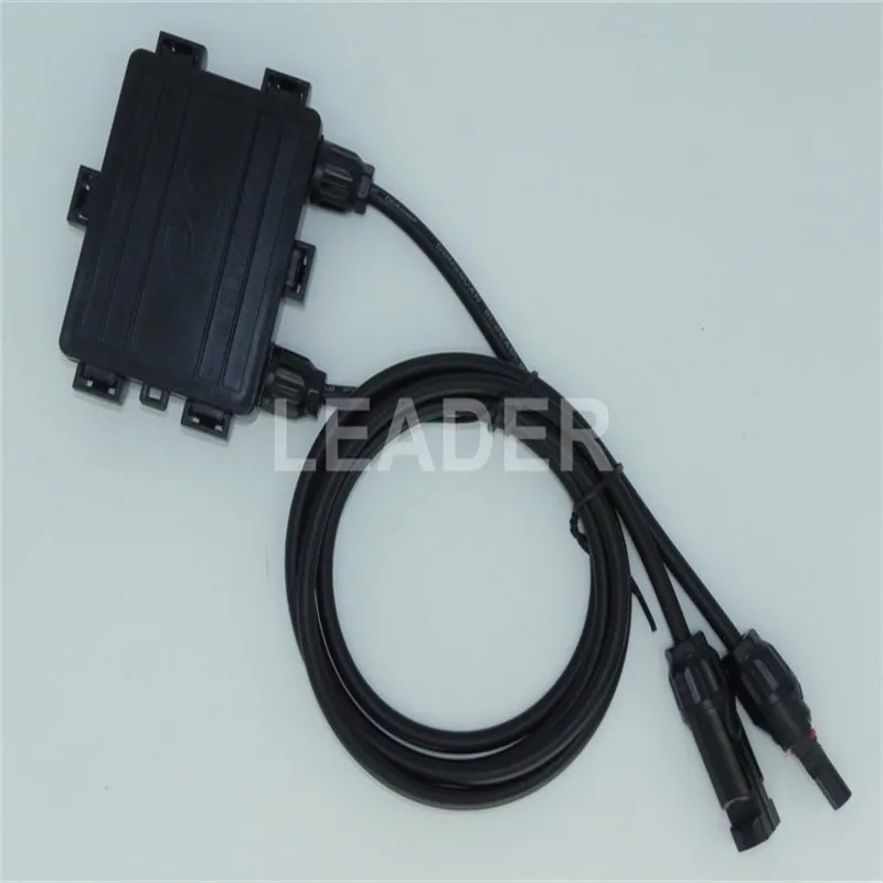 

50 pcs/lot 4 Rails Solar PV Junction Box Waterproof IP65 Combiner Box with 4.0mm2 Cable for Solar Panel