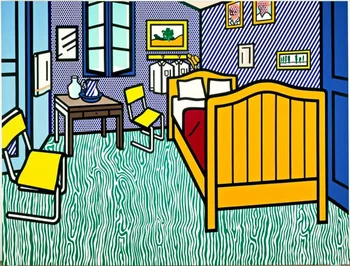 

100% handmade painting Vincent van Gogh's bedroom on oil canvas for living room decor and wallpaper, gallery