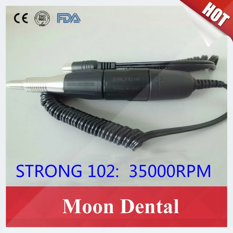 

South Korea SAESHIN STRONG 102 Micromotor Handpiece for STRONG 90 Micromotor & STRONG 204 Micromotor to Polish Denture Jewelry