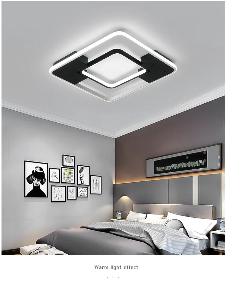 Современные светодиодные потолочные светильники 110 V~ 250 V для гостиной luminaria Led освещение для спальной комнаты домашний декоративный потолок лампа lampara techo