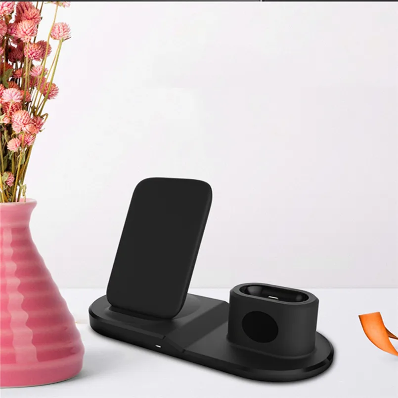 Qi Wireless Charging Fast Charger Holder for Apple Watch Series Apple iPhone Samsung Glaxy Nokia Google Nexus LG 40AP802