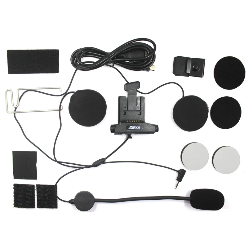 

Easy Rider Audio & Mic Kit for Original Airide G1 G2 G5 Helmet Intercom Headset Base Microphone Accessories