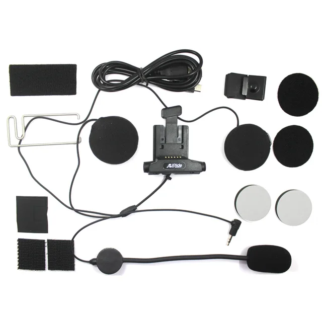 Easy Rider Audio & Mic Kit for Original Airide G1 G2 G5 Helmet Intercom Headset Base Microphone Accessories