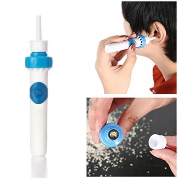 

Portable Electric Cordless Vacuum Ear Cleaner For Ear Safe Remover Cleaning Tool Safety Ear Care Electric Cotton swab