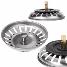 Слив для кухонной раковины из нержавеющей стали фильтр для сливного отверстия сеточка для мусора