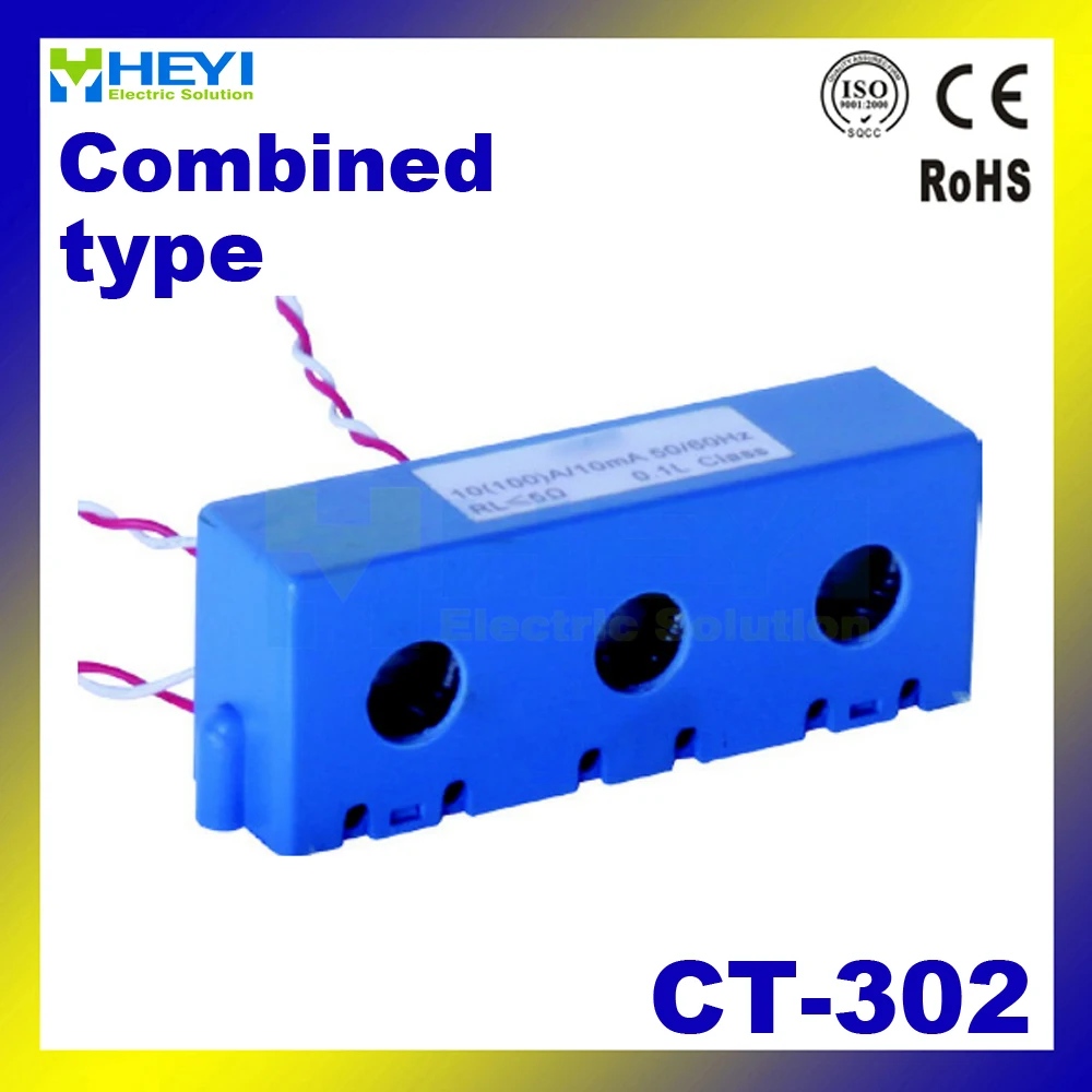 Электрический мини-трансформатор тока CT-302 трехфазный микро прецизионный трансформатор тока