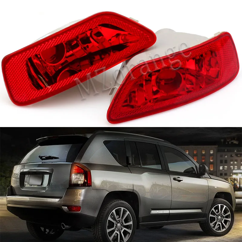 Reflector Housing Replacement Tail Bumper Lamp Fog Lights for Jeep Compass Grand Cherokee 11 16