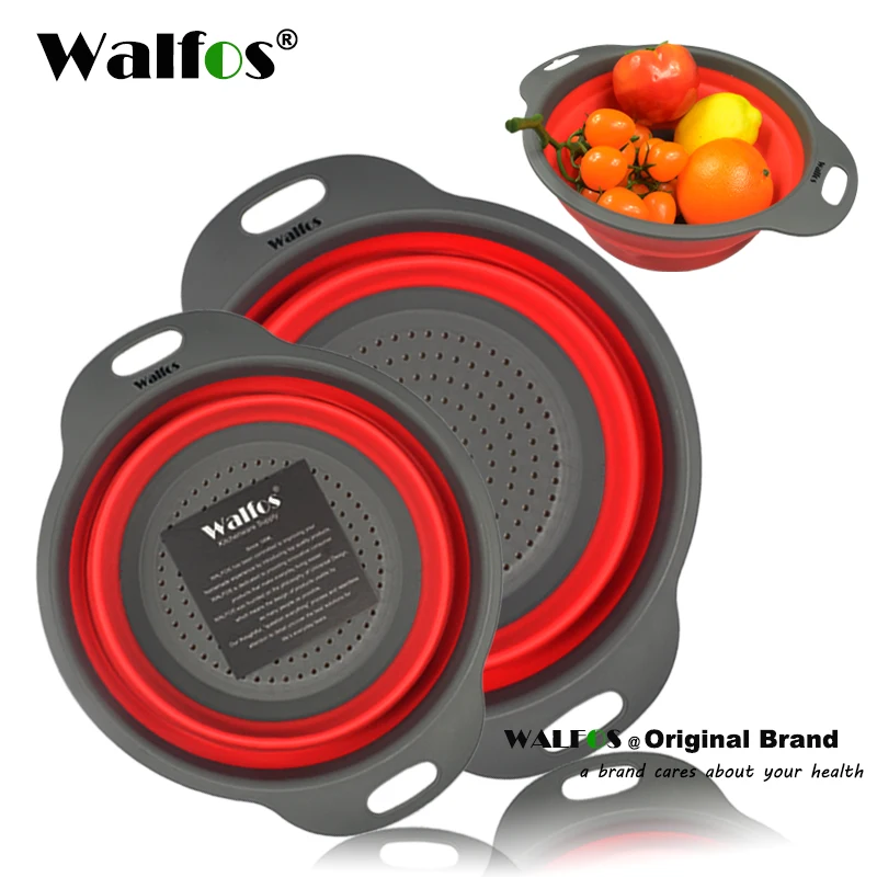 WALFOS Magic Multifunctional Rotate Vegetable Cutter With Drain Basket Kitchen Veggie Fruit Shredder Grater Slicer Drop Shipping