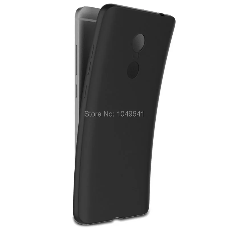 KXM1200B_3_Ultra-thin Transparent  Pure Black TPU Protective Case for Xiaomi Redmi Note 4X 5.5 inch.jpg