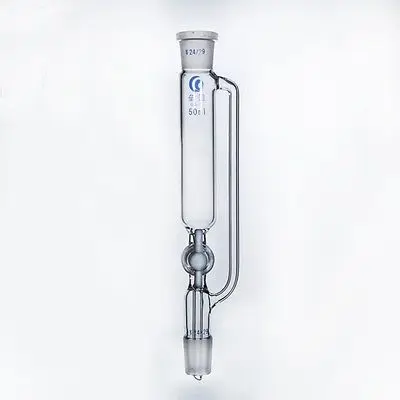 

50ml Chemistry Laboratory Pressure Equalizing Addition Funnel 24/29 Joint With PTFE Stopcock Free Ship