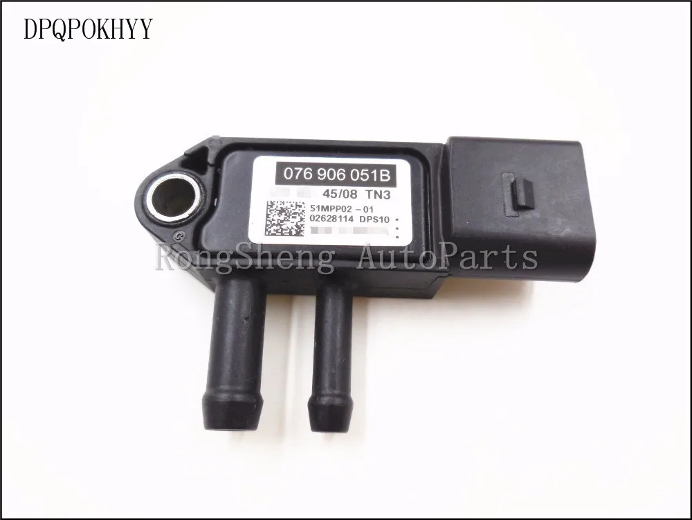 DPQPOKH EGR DPF Differential Exhaust Pressure Sensor for Volkswagen