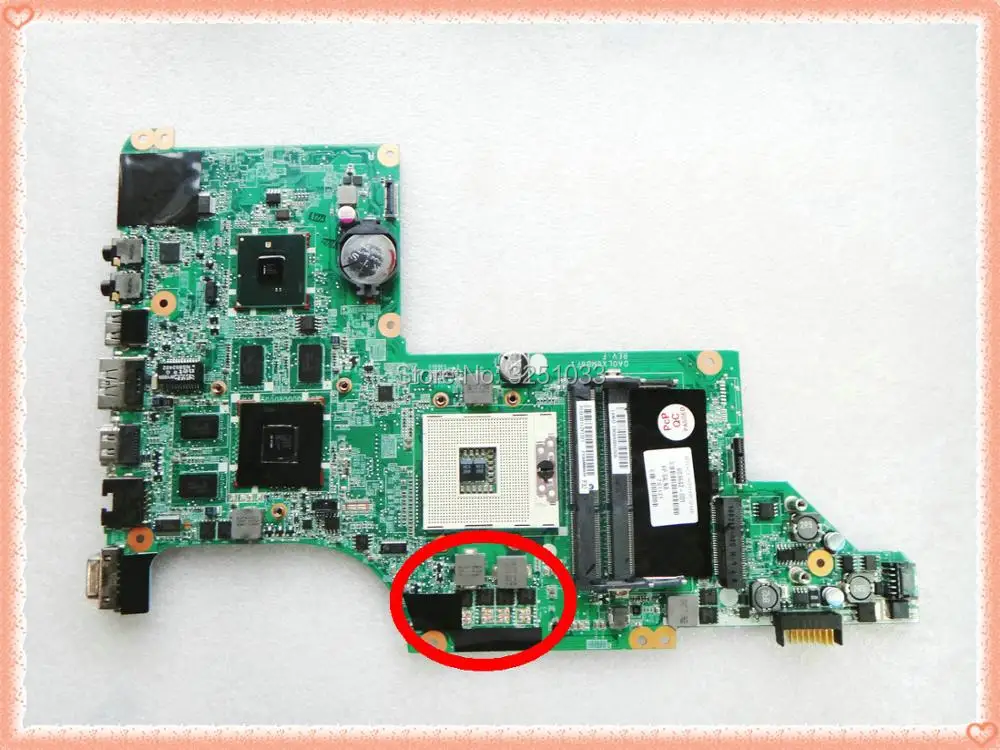  603642-001 DV6T-3000 NOTEBOOK 615279-001 for HP Pavilion DV6-3000 Motherboard DA0LX6MB6H1 DA0LX6MB6