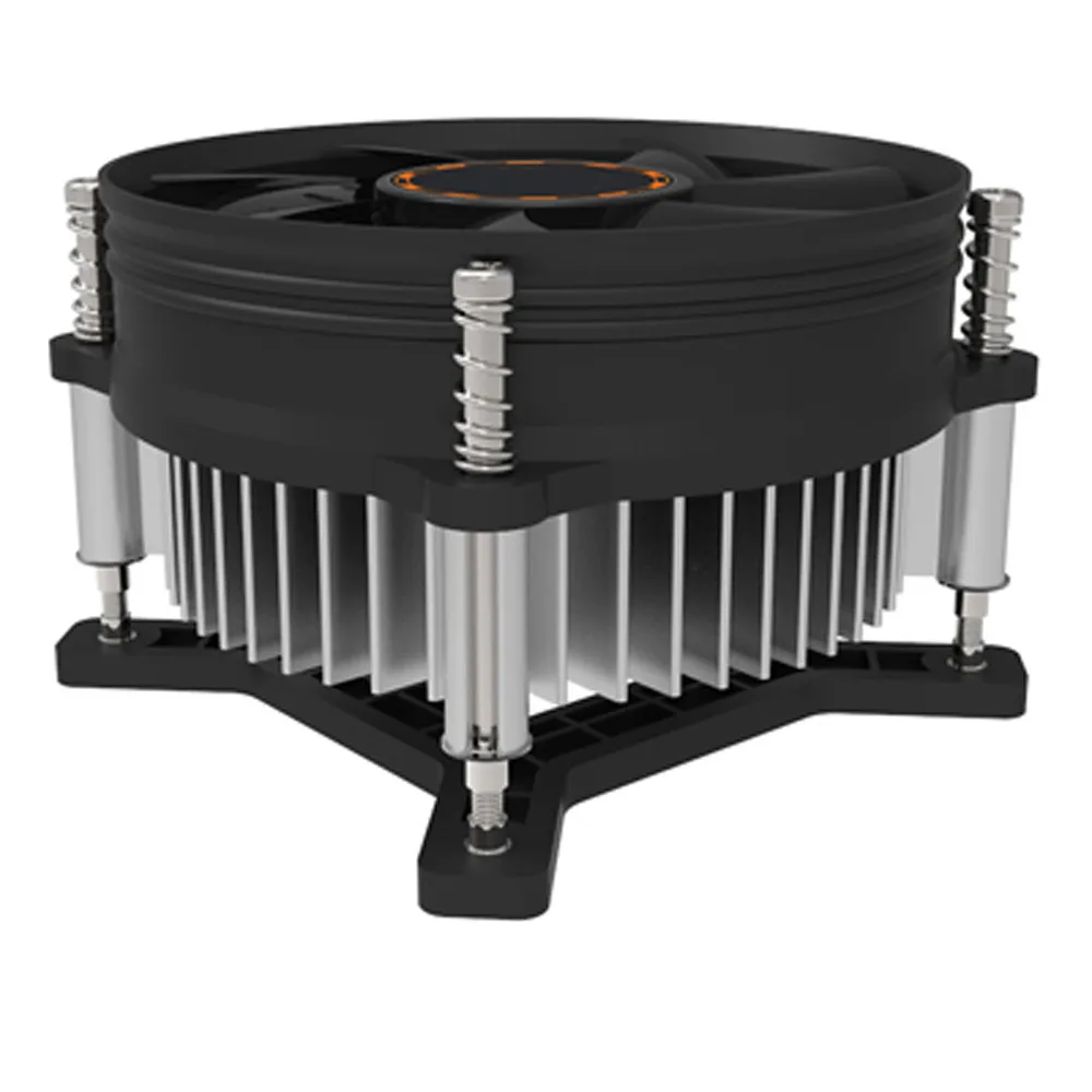 

2018 NEW LYF CPU Cooling Cooler Fan Heatsink 7 Blade For Intel LGA INTEL LGA775 E6850 CPU Case Cooling Fan