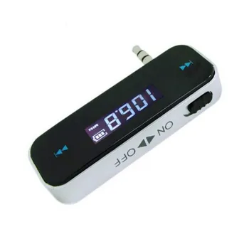 

New RC-127 mobile phone FM transmitter / 3.5mm universal car FM transmitter