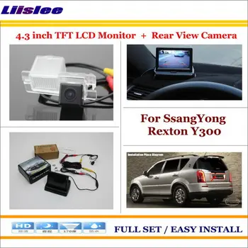

Auto Camera For SsangYong Rexton Y300 Car Rearview Camera 4.3" LCD Screen Monitor Parking Assistance System