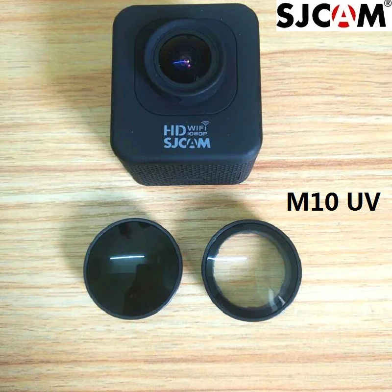 

Clownfish For SJCAM Accessories Original M10 Camera Lens UV Filter Lens Cap Protective over For M10 wifi M10+ Plus Action Camera