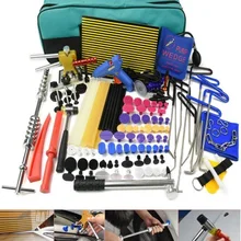 PDR инструмент безболезненные Инструменты для ремонта вмятин комплект стержней инструмент для подтягивания клеевой пистолет вмятин Съемник клея вкладки линейная доска скользящий молоток присоска