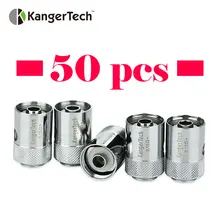 50 шт. оригинальная Kanger CLTANK CLOCC катушка 0.5ohm/0.15ohm/1.0ohm Сменные коронки Clocc для CLTANK Tank/EVOD Pro/cupti