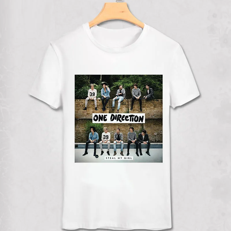 One Direction T shirt Louis Tomlinson Niall Horan Liam Payne Harry Styles Pop Music Stars Fans T-shirt 1D Casual Funny shirt