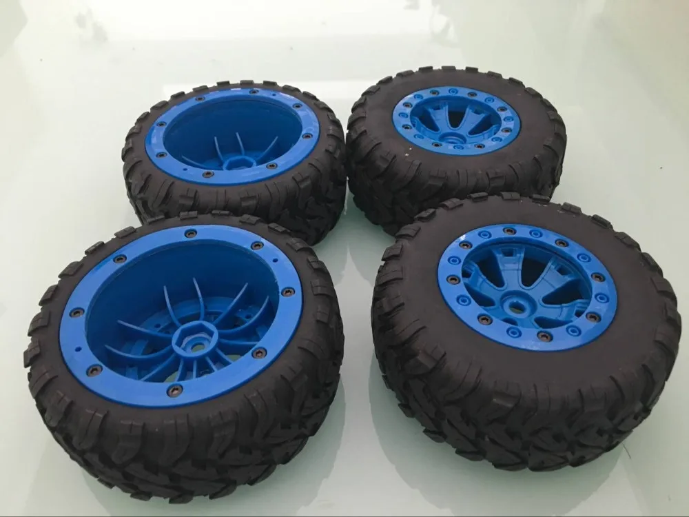 

1/10 RC Short Truck Tires /Wheels For Team Associated hRAXXAS SlASH 4X4 10SC redcat HPI HSP Huanqi 727 E Vikka KKPIT KYOSHO LOSI