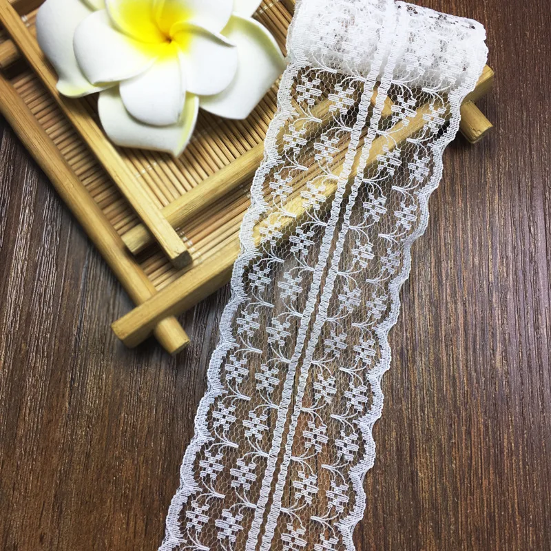 Новый non-мяч 4 5 см кружево двустороннее кружевных Сделай Сам Diy бигуди для волос