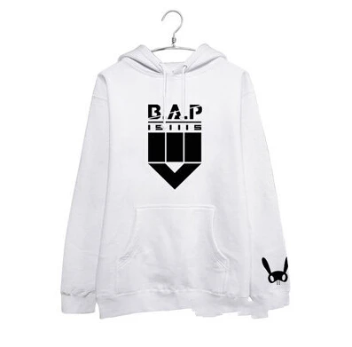 Kpop bap b. a. p альбом такой же пуловер с рисунком толстовки осень зима флисовая толстовка для фанатов sudaderas 3 цвета
