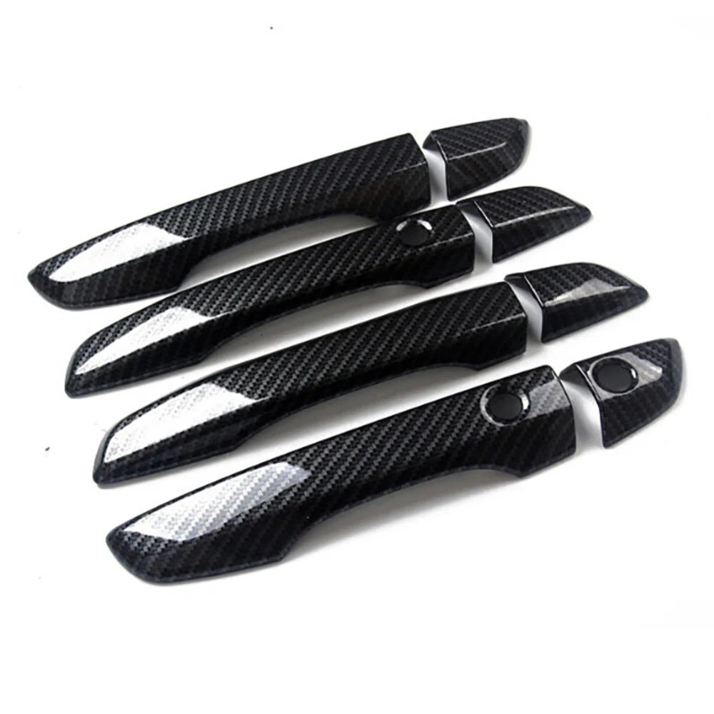 

4Pcs/Set Carbon Fiber car Door Handle Cover For Honda Civic 10th 2016-2019 Car Styling Auto Accessories Dropship