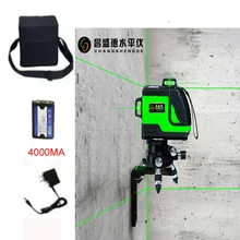 3D 12 или 8 линий лазерный уровень прилипания стены самонивелирующийся 360 горизонтальный и вертикальный крест супер мощный зеленый лазерный луч линии