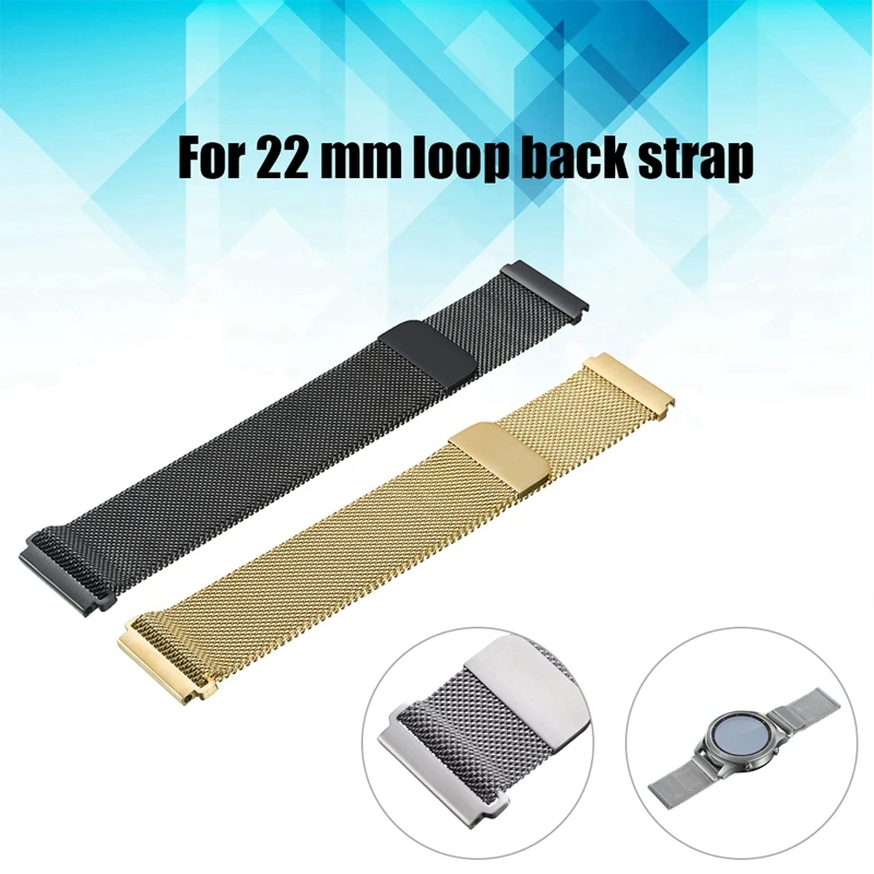 Milanese Loop Strap Magnetic Buckle for xiaomi Huami Amazfit strap Watch Band Stainless Steel Smart Sport Wristband Accessories (20)