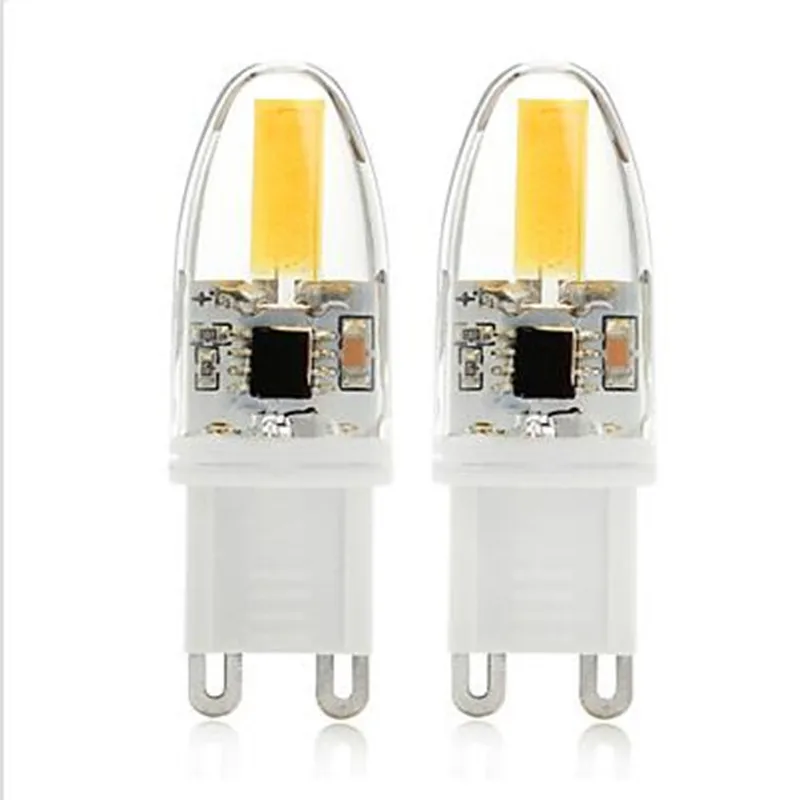

1pcs new arrival g9 COB led lamp 6W Dimmable AC220V LED bulb Replace 30/40W halogen light Free Shipping