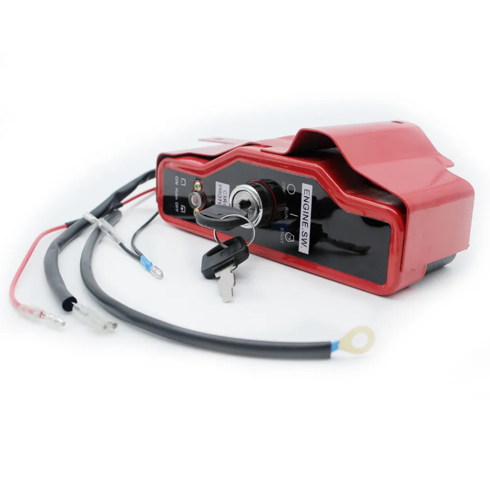 Interrupteur D'allumage Avec Clés Pour Moteur Honda GX340 GX390 - Boîtier De Commutation Arrêt