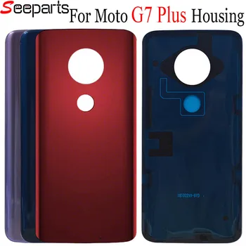 

For Moto G7 Back Battery Cover Rear Door Panel G7 Plus Housing G7 Play Case Replacement Part For Motorola G7 Power Battery Cover