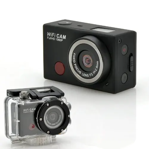 

Wi-Fi Camera "HBUDS" - With Remote Control, Full HD 1080p, 5 Megapixels CMOS Sensor, Waterproof