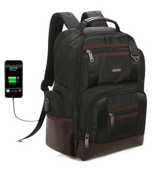 

OE Premium Commuter Laptop Travel Business Backpack with USB Charging Port Waterproof Large Capacity for Men 2019 Mochila