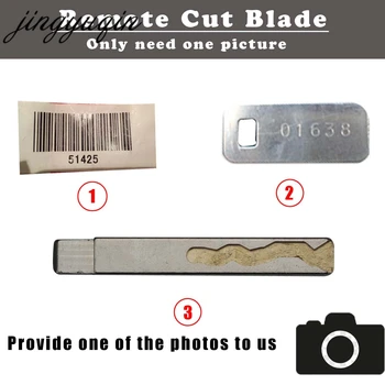 Keyforkess 315Mhz Flip Remote Car Key Shell Fob 3 pulsante per LAND ROVER Range Rover Sport LR3 Discovery Cut/Uncut HU101 Blade - Jingyuqin 315Mhz Flip Remote Car Key Shell Fob 3 pulsante per LAND ROVER Range Rover