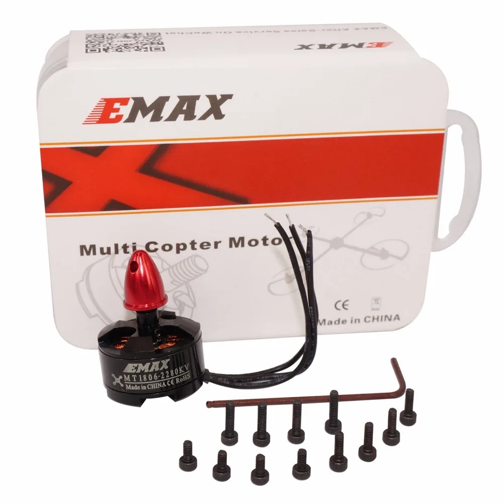 CUAV оригинальный Emax MT1806 2280KV CW / CCW бесщеточный двигатель для FPV mini QAV210/180/QAV250