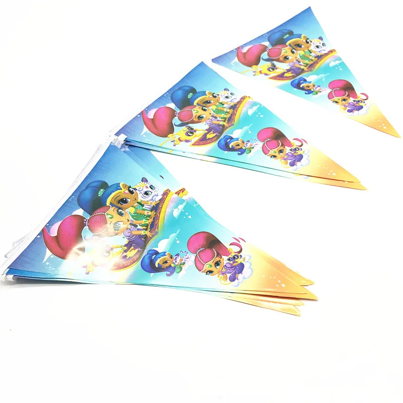10pcs shimmer shine party banner shimmer shine theme birthday party